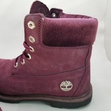 Preços baixos em Botas femininas roxas Timberland