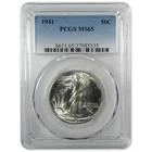 New Listing1941 Liberty Walking Silver 50cMS 65 PCGS Uncirculated SKU:CP1418