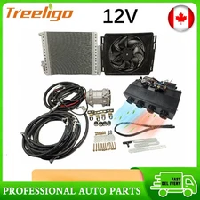 DC 12V Cool & Heater Underdash Electric Air Conditioner Universal Auto Car Kit
