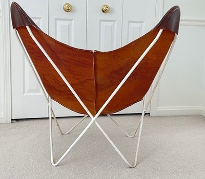Herman Miller Eames Original 1950 s Leather ling Chair