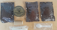 US Army C-Ration B-3 Unit Cookies Jam Cocoa Beverage Powder Accessory Packet OVP