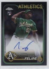 2024 Topps Chrome Rookie Auto Angel Felipe #RA-AF Auto 1m8q