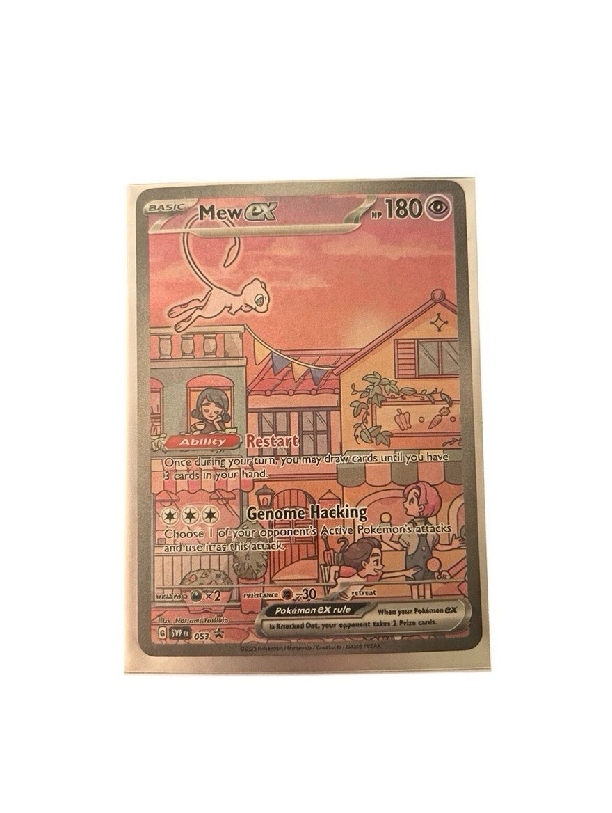 Mew ex SVP053 Pokemon 151 UPC Black Star Promo Special Illustration Rare NM/Mint