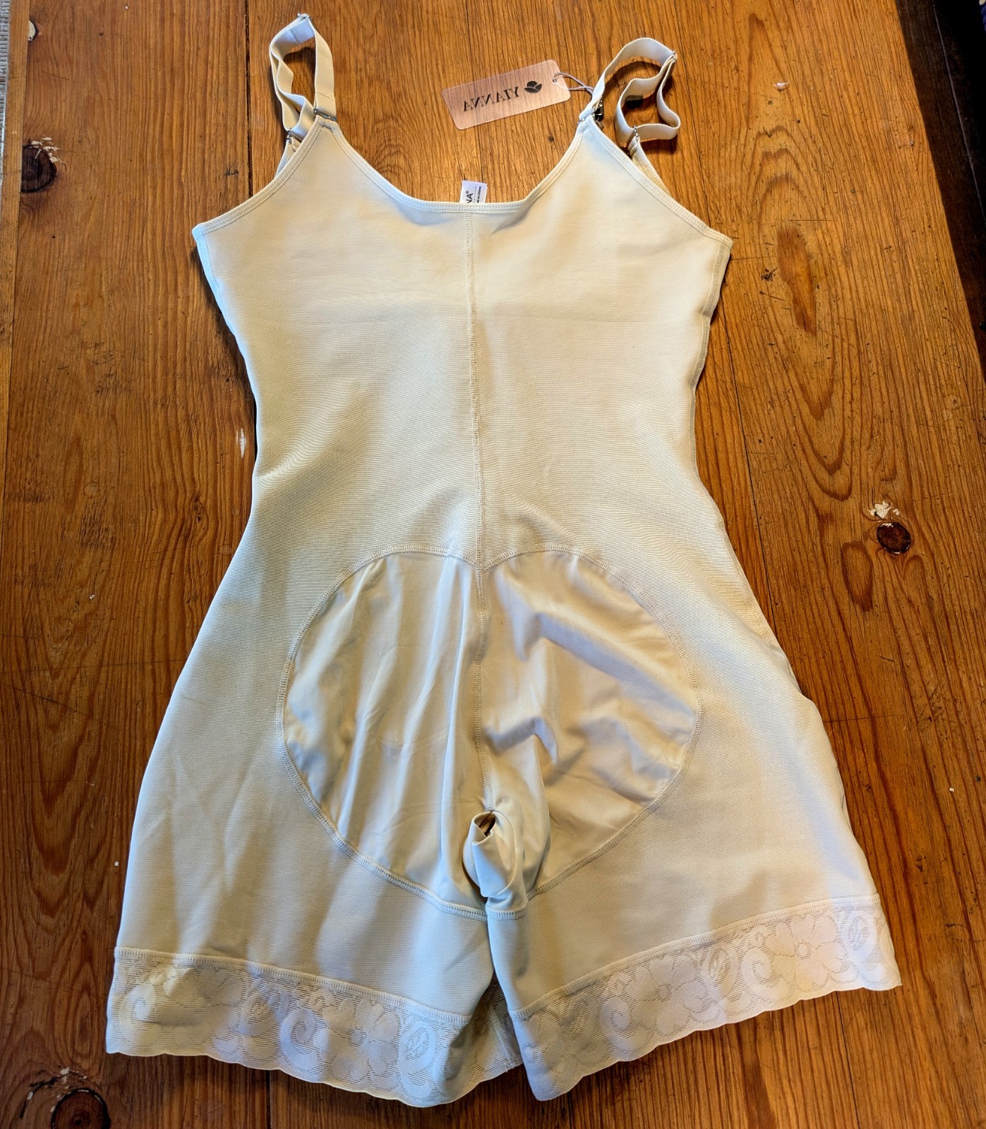 2 NWT YIANNA Shape-wear/Faja Full Body Shaper Size L Black & Beige