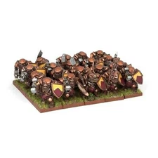 Dwarf Ironclad Regiment - Kings of War Mantic Dwarves 28mm for Warhammer Fantasy