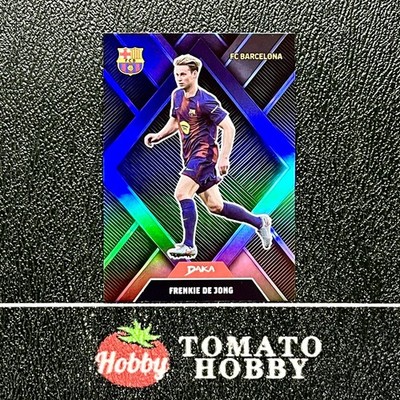 FRENKIE DE JONG /149 BLUE REFRACTOR DAKA TOP AUDIENCE 2025-26 SHARP BARCELONA