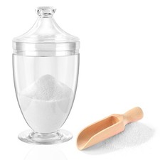 1000ml/33oz Bath Salt Jar With Lid And Spoon Bath Salt Container Acrylic Salt Ca