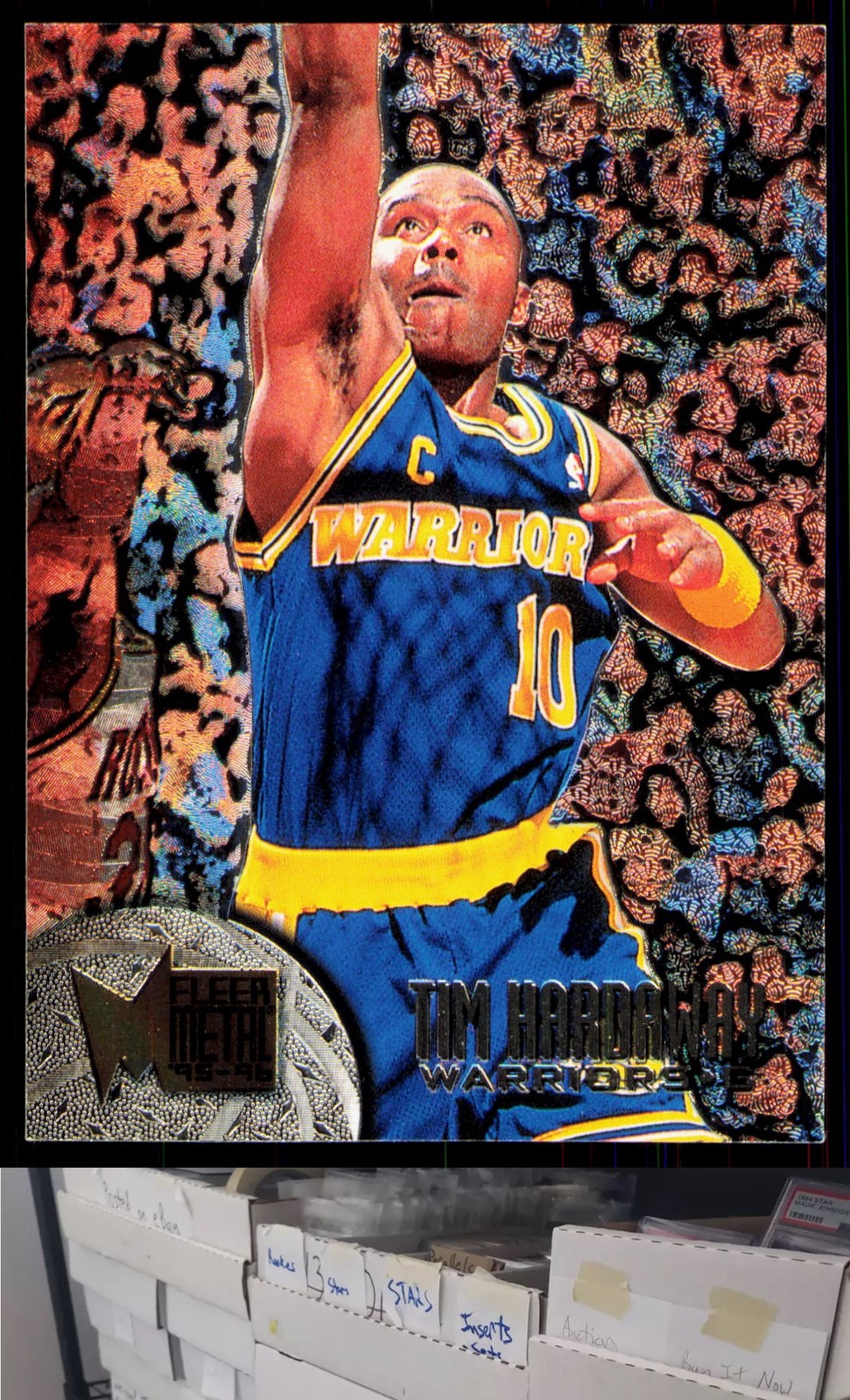 1995-96 Metal #32 Tim Hardaway - JL