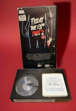 Friday The 13th Part 2 Betamax Pre Cert 1981 Ex-Rental Small CIC Box ~ Bee 2035