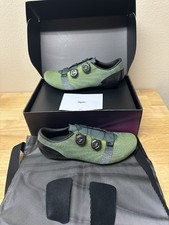 RAPHA PRO TEAM Road Cycling Shoes Green 2 BOA 43.5 EU US 10 – NEW With Box
