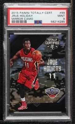 2015-16 Panini Totally Certified Mirror Camo 25/25 Jrue Holiday #99 s6i