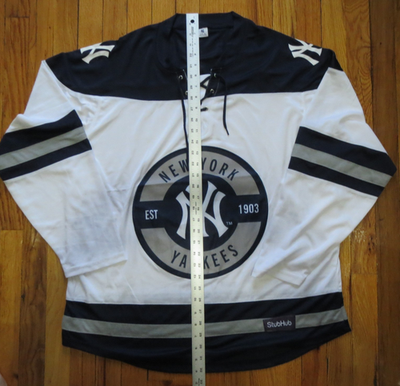 2026 NY Yankees Hockey Jersey SGA 4/17/26 Stadium Giveaway Adult