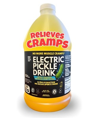 Electric Pickle Drink Hydration   Relieves Muscle Cramps   Designed for Day &...