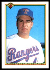 Cecil Espy 1990 Bowman #502 Texas Rangers MLB READ FREE SHIPPING AutographDen