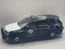 MATCHBOX 2018 DODGE DURANGO TEXAS HIGHWAY PATROL - MINT