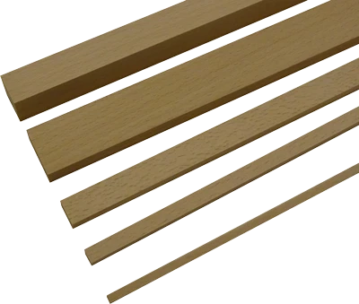 Buche-Vierkantleiste 1000x10x15mm