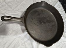Antique GRISWOLD Cast Iron SKILLET Frying Pan # 11 LARGE BLOCK LOGO 1920-1930