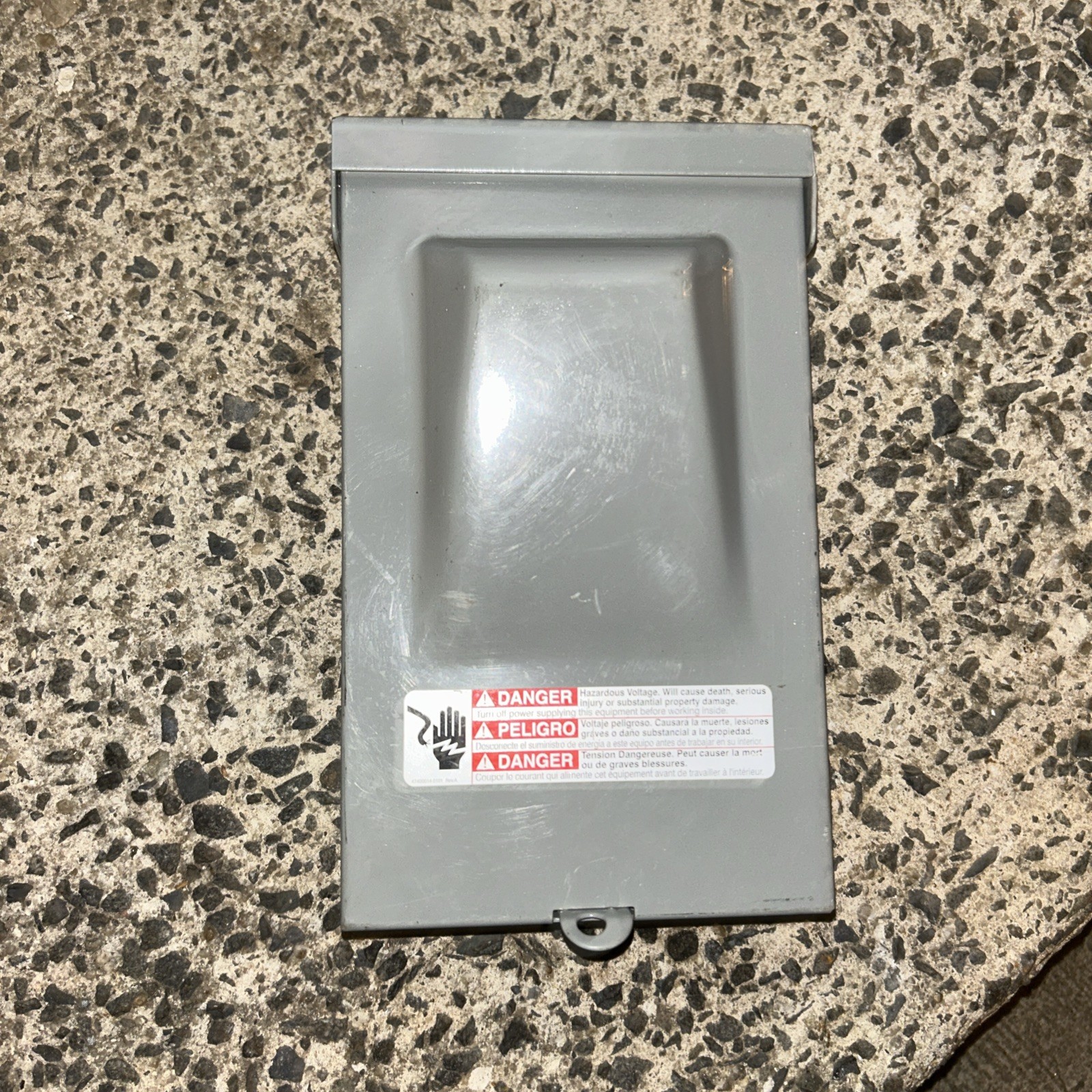 Zero ZDS-30F 30 Amp 240 Volt Nema 3R Fusible Pullout Disconnect Raintight dds-30