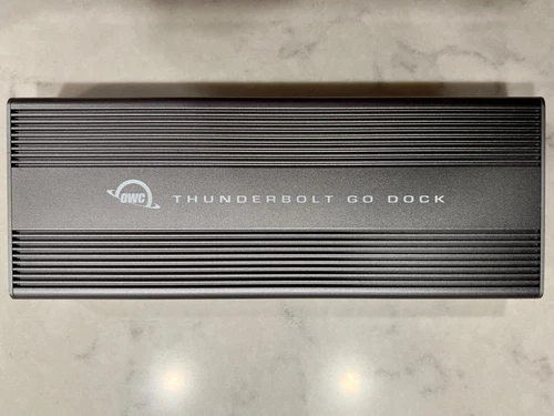 OWC Thunderbolt Go Dock, 11 Ports, Built in Power Supply, 90W Charge