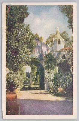 Theme~Cal Pac Int'l Expo San Diego 1935~Patio Palace Of Photography~Vintage PC