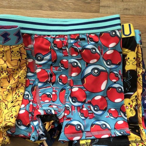 Pokemon Boy's underwear- 7 pack -Ultra Cool Softness Sz 8 New - Picture 3 of 7