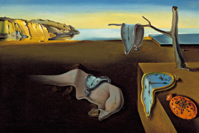 Clock Explosion Salvador Dali Spanish Artist Art Wall Room Poster - POSTER 20x30