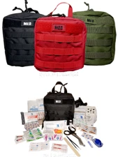 ELITE FIRST AID GP IFAK Kit LVL-1 FULLY-STOCKED Medic Trauma EMS Camp Hike Hunt