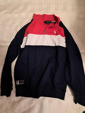 U.S.Polo Assn. Sweatshirt boys size 18/20 item color med blue