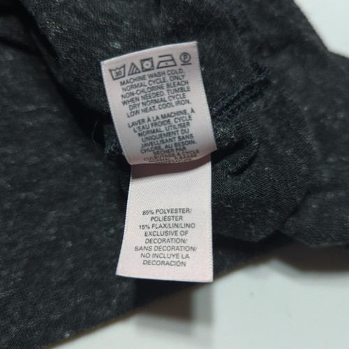 Victoria's Secret Women's Gray Semi-Sheer Henley Top Shirt - Size Small - Picture 8 of 8