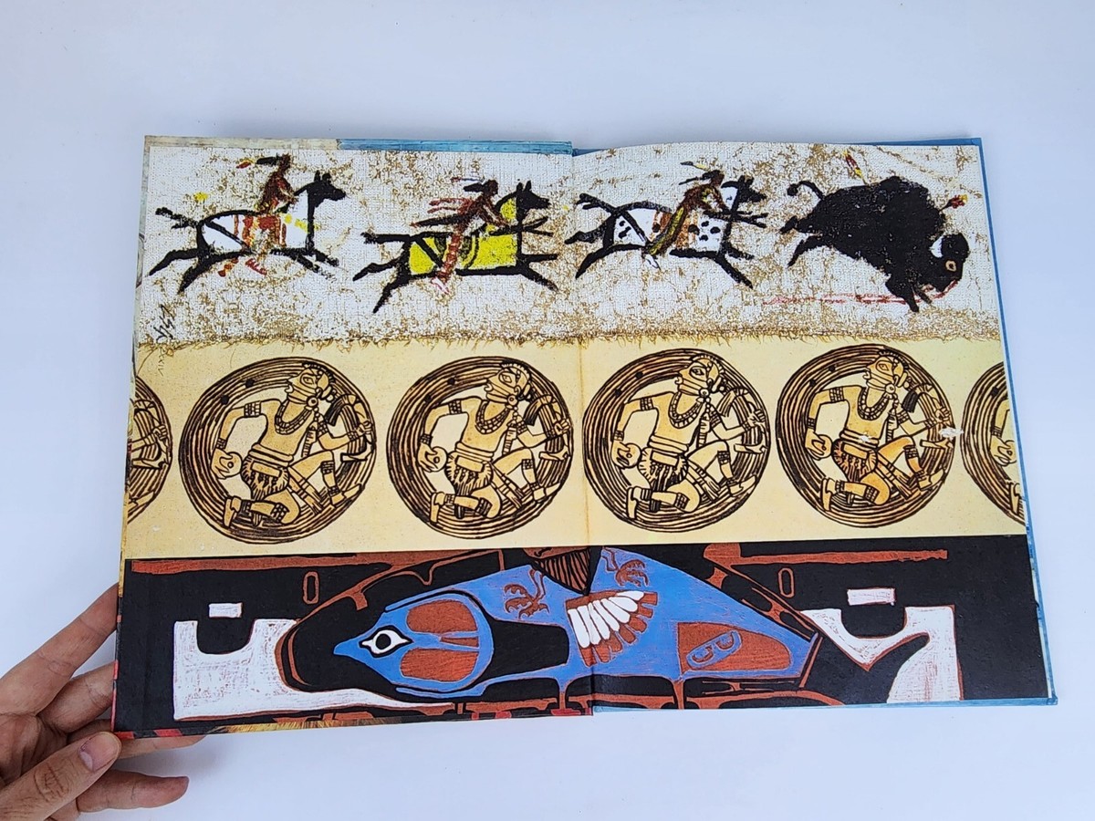 Three Little Indians by Gene S Stuart 1974 Vintage National