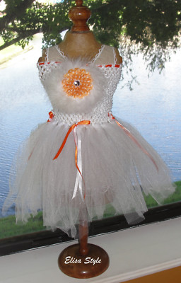 Handmade Birthday Party /Elegant Easter baby girl dress in size (0-6  Months) | eBay