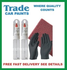 HONDA TOUCH UP KIT PAINT - LACQUER - SANDING PAD & GLOVES ANY CAR COLOUR