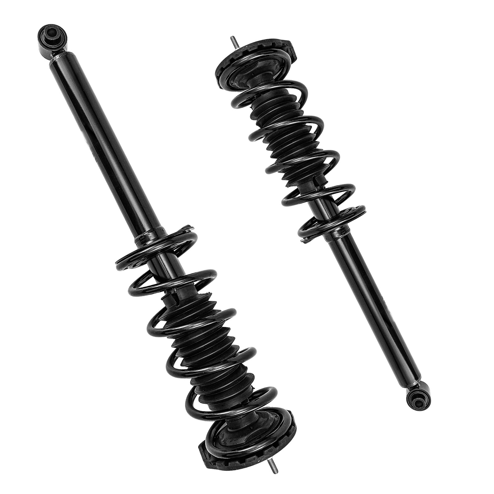 Pair Rear Absorber Shocks Struts Springs Assembly For 1995-2005 Pontiac Sunfire 