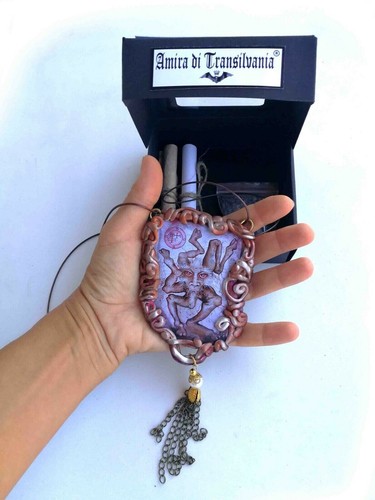 Buer Demon Gothic Talisman Satanist Pendant Devil Satan Amulet Necklace Lucifer - Picture 3 of 24