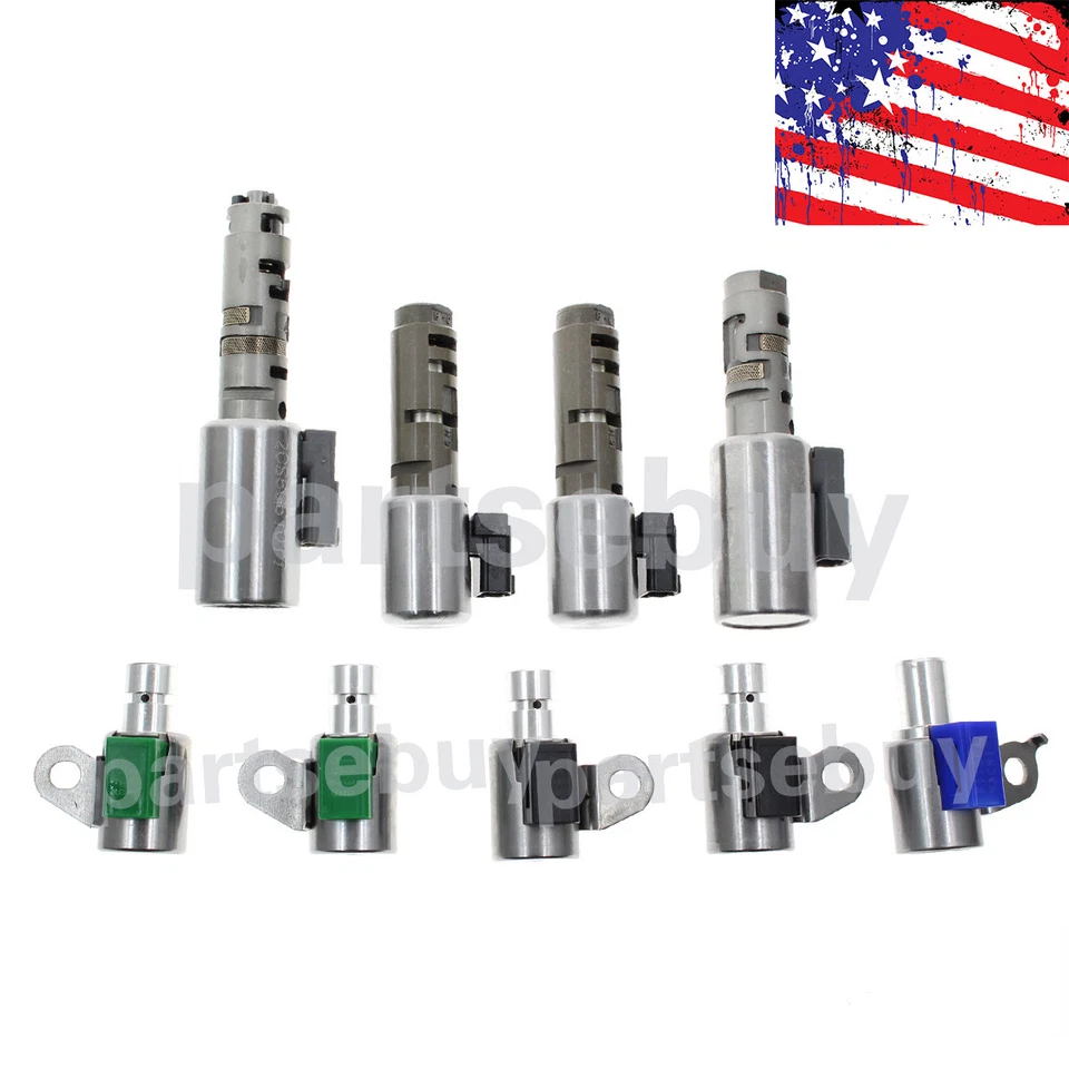 9 шт. новый 6-скоростной соленоид коробки передач A960E для LEXUS GS300 IS300 - Изображение 2 из 4