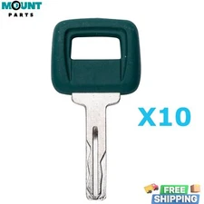 10PCS For Volvo Loader &Haul Truck Heavy Equipment Key Laser Cut Keys 11039228