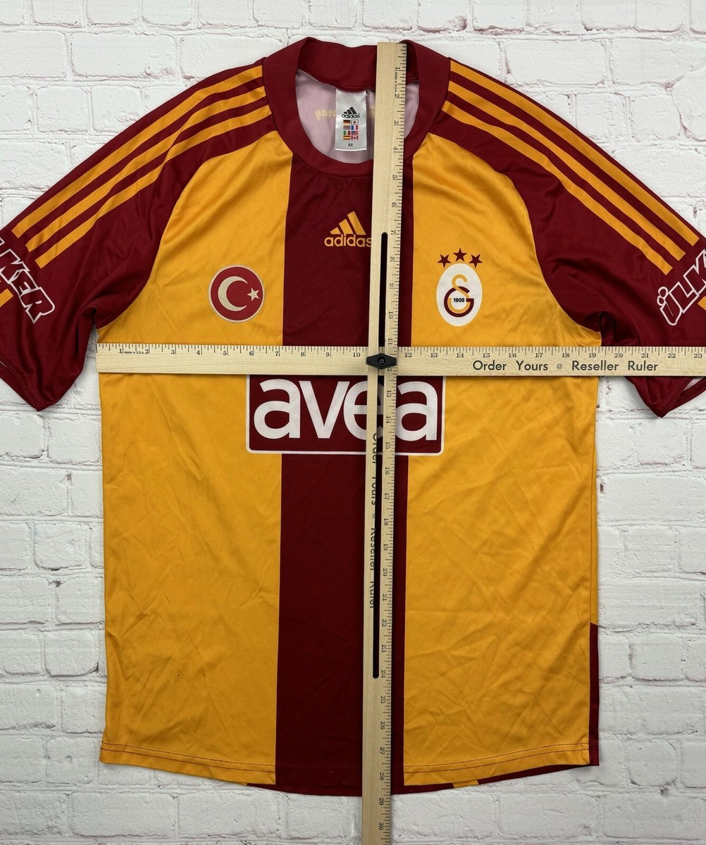 2007-08 Galatasaray ゲームtシャツ　adidas Galatasaray AS Turkey 2006 - 2007 Jersey Adidas Retro Shirt