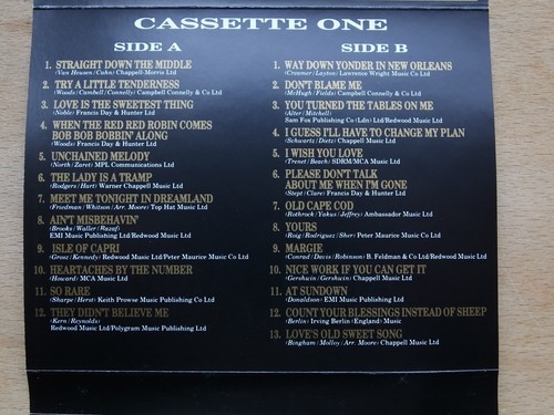 TWIN CASSETTE ALBUM THE QUINTESSENTIAL BING CROSBY 50 OF HIS FINEST PERFORMANCES - Picture 11 of 16
