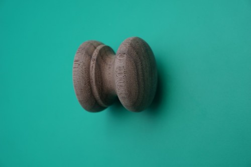 4 TALLAS PERILLAS DE MADERA NOGAL, MUEBLES ANTIGUOS DE COCINA 1 3/8"" 1 3/4"" 2"" 2 1/2"" - Imagen 3 de 22