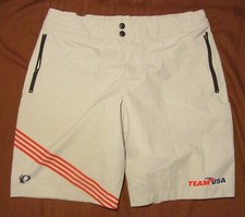 USA Triathlon Women's Shorts, Pearl Izumi, Gray, Size M/L, EUC