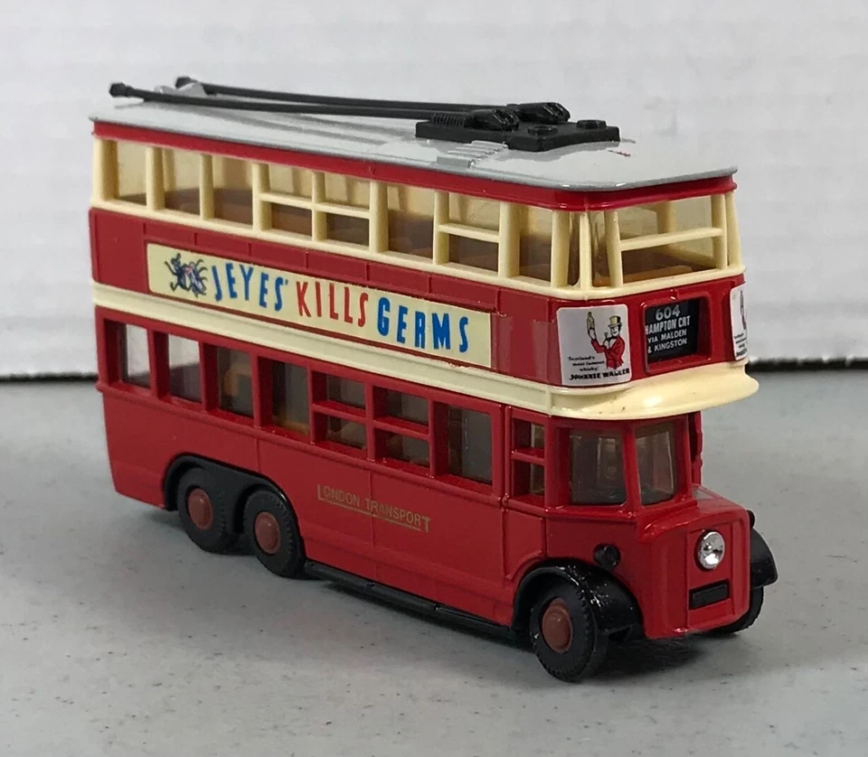 Matchbox Models Of Yesteryear Y-10 1931 AEC Trolleybus Diddler Yesteryear Bus! - Image 4 of 4