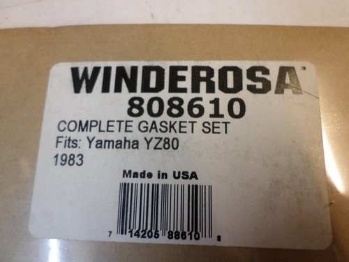 COMPLETE FULL ENGINE GASKET SET KIT YAMAHA YZ80 YZ 80 1983 83 - Imagen 3 de 3