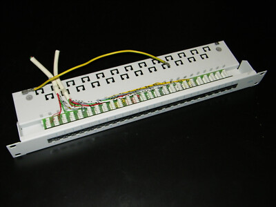 ISDN 25 Port Patchpanel Verteilerfeld                                       **13