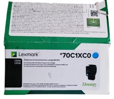 Lexmark 70C1XC0 Cyan Extra High Yield Toner Cartridge New with Open Box