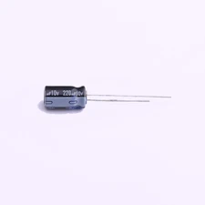 5 x Aluminum Electrolytic Capacitor 220uF 10V 6x11mm Nichicon