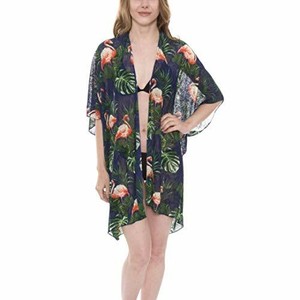 short kimono beach cover up