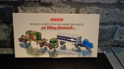 Wiking - Modell-Raritäten von Mercedes-Benz - 1/87 H0 - Nr. 9905150 - Neu&Ovp -