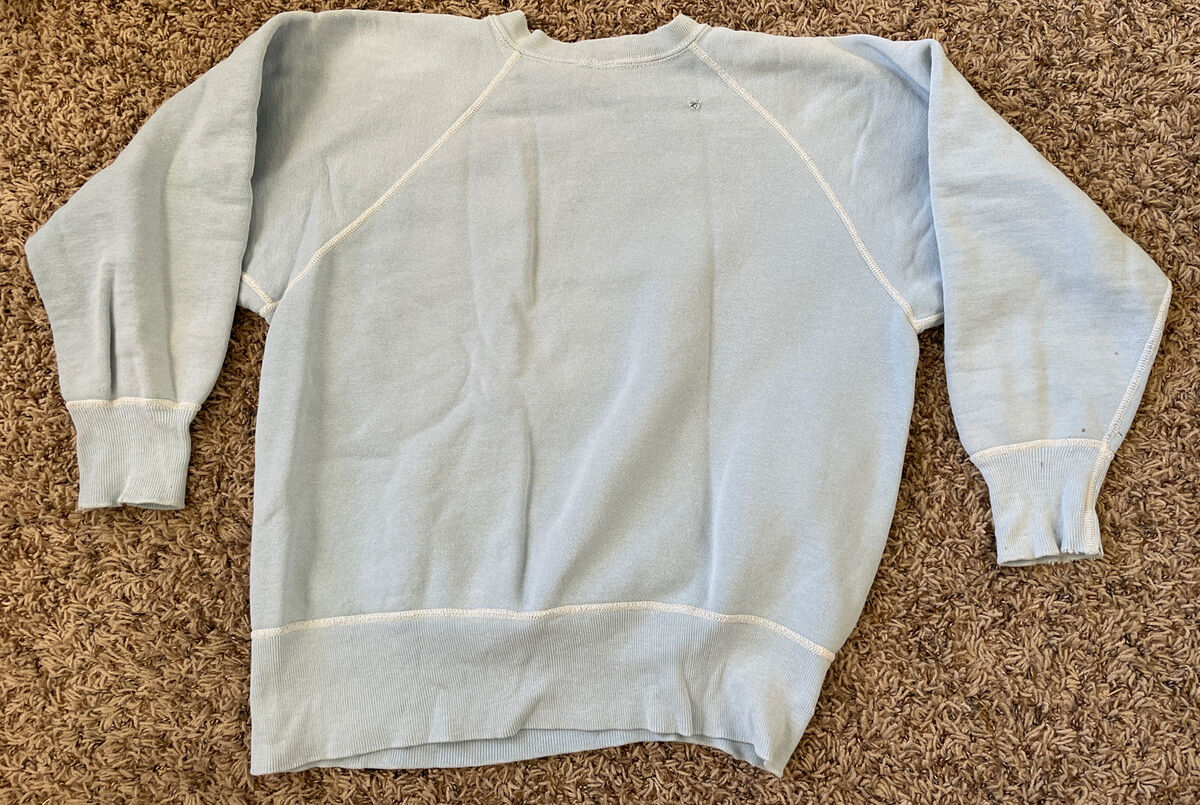 Vintage 50s Champion Running Man Dartmouth Crest Medium Blue Vintage 50s Champion Running Man Dartmouth Crest Medium Blue