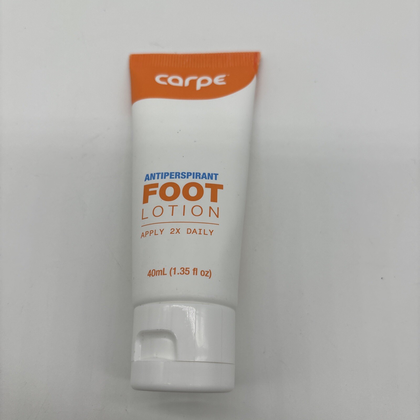 CARPE Foot Lotion ANTIPERSPIRANT Lotion REDUCES FOOT SWEAT 1.35 OZ New