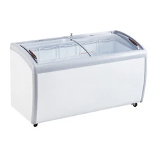 60" Commercial Ice Cream Display Case Gelato Dipping Freezer Cabinet 16.3 Cu.ft